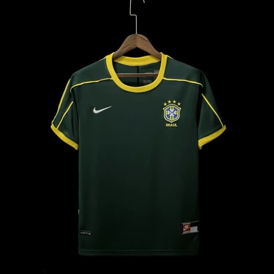 Retro 1998 Brazilian Goalkeeper Jersey — jersey