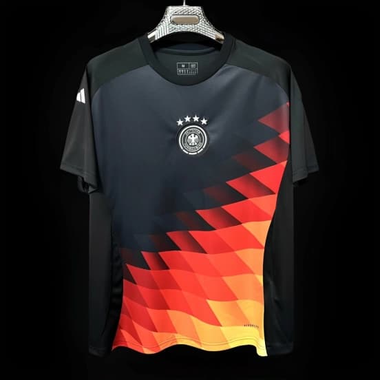 2024 Germany Black Pre-Match Jersey — Selección de fútbol de Alemania