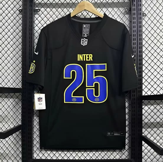 25/26 Inter Milan Black Jersey — Inter de Milán