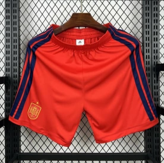 2026 Mens Spain World Cup Home Shorts — Selección de fútbol de España
