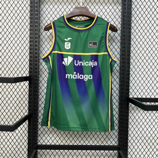 2025/26 Mens Malaga Baloncesto Home Basketball Jersey — Málaga Club de Fútbol