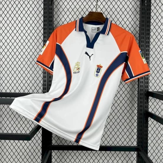 2000/01 Retro Real Oviedo Away Jersey — jersey