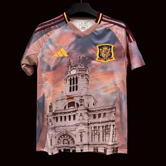 2024 Spain Euro Trophy Special Plaza Cibeles Concept Jersey — Selección de fútbol de España