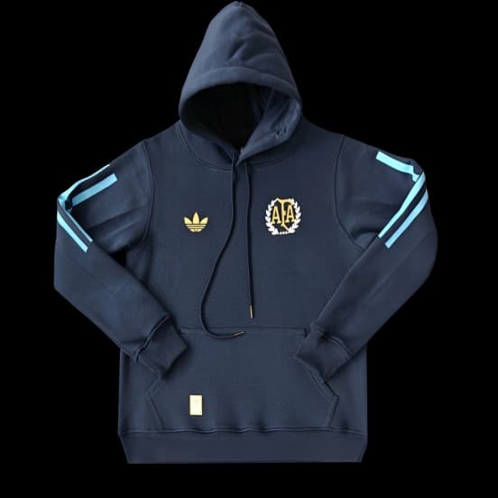 2024 Argentina 50th Anniversary Black/Navy/White/Grey/Beige 5 Color Hoodie — Selección de fútbol de Argentina