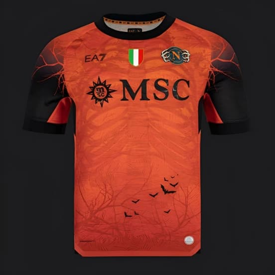 25/26 SSC Napoli Halloween Orange Jersey — SSC Napoli