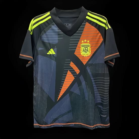 2024 Argentina Black Goalkeeper Jersey — jersey