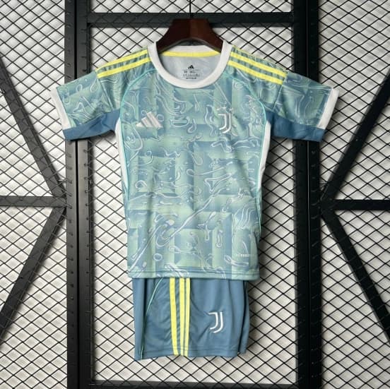 25/26 Kids Juventus Away 16-28 Jersey — Juventus de Turín