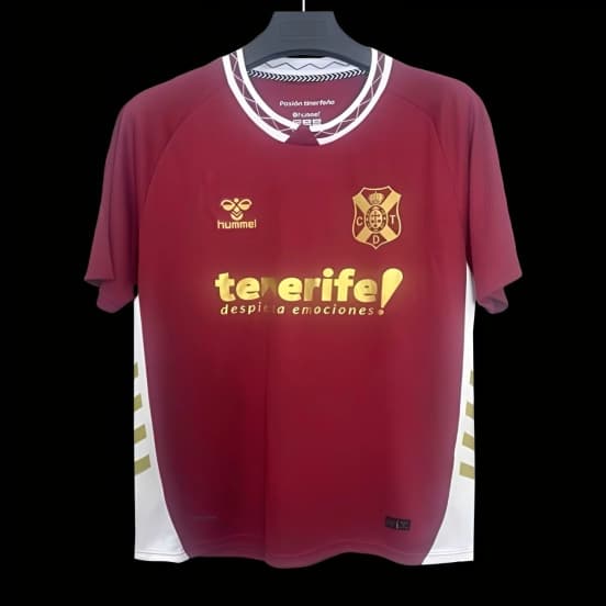 25/26 Tenerife Away Red Jersey — jersey