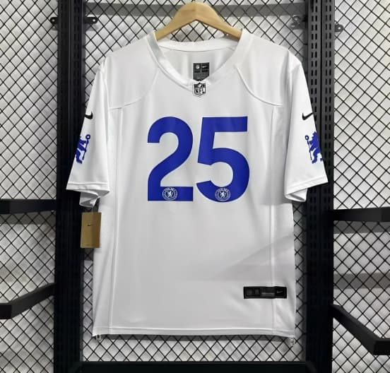 25/26 Chelsea NFL White Jersey — Chelsea Football Club