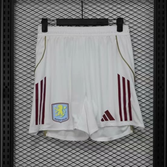 Player Version 25/26 Aston Villa White Shorts — Aston Villa Football Club