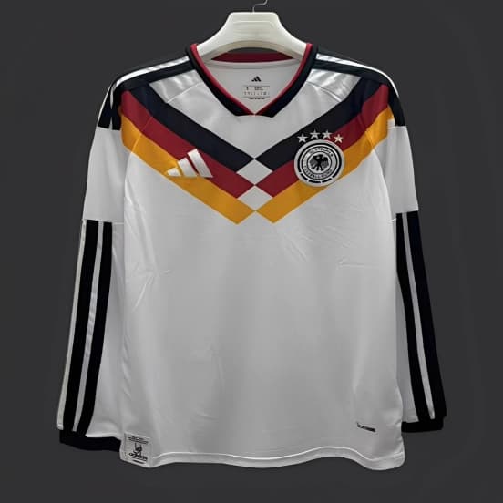 2026 Mens Germany World Cup Home Long Sleeve Jersey — Selección de fútbol de Alemania