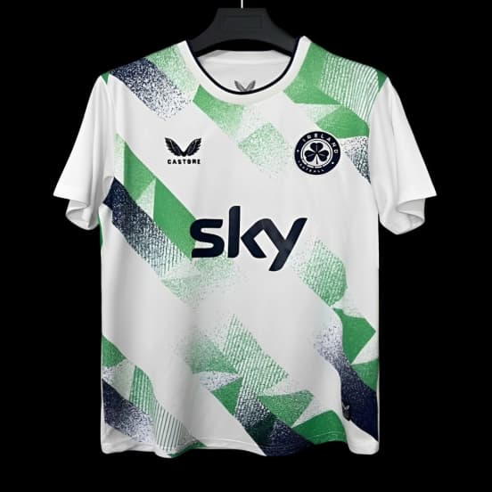 2026 Ireland Away White Jersey — Selección de fútbol de Irlanda