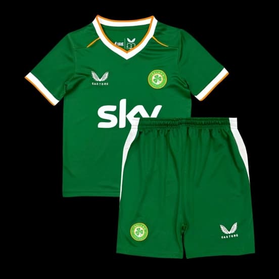 2026 Kids Ireland Home Jersey — Selección de fútbol de Irlanda