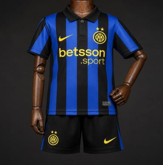26/27 Kids Inter Milan Home Jersey — Inter de Milán
