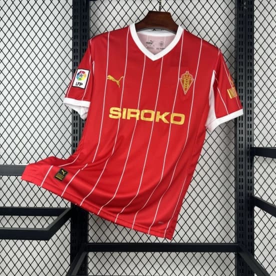 2025/26 Mens Sporting De Gijón Rrtro Jersey — Sporting de Gijón