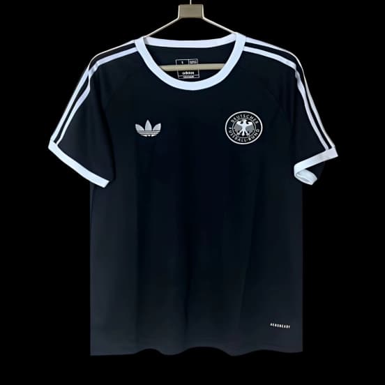 2025 Germany Adidas Original Black Jersey — Selección de fútbol de Alemania