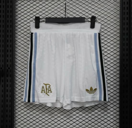 Player Version 2025 Argentina WHITE Shorts — Selección de fútbol de Argentina
