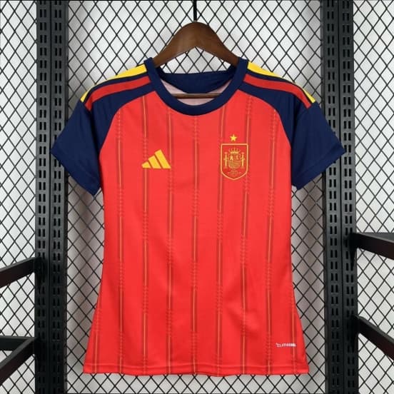 2026 Womens Spain World Cup Home Jersey — Selección de fútbol de España