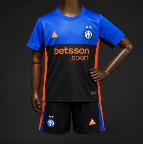 25/26 Kids Inter Milan Third Jersey — Inter de Milán