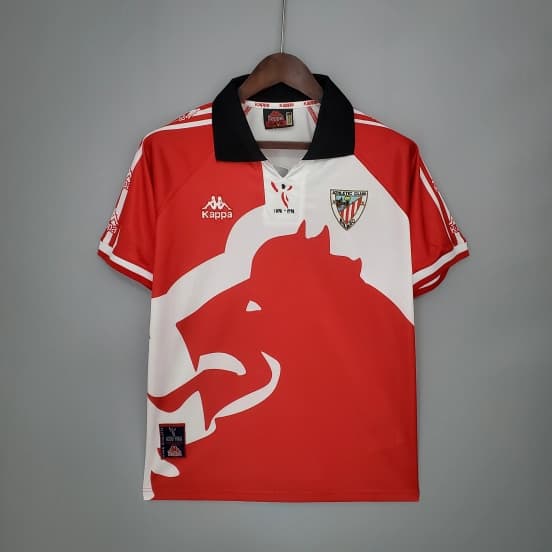 Retro 97/98 Athletic Bilbao home Soccer Jersey — jersey