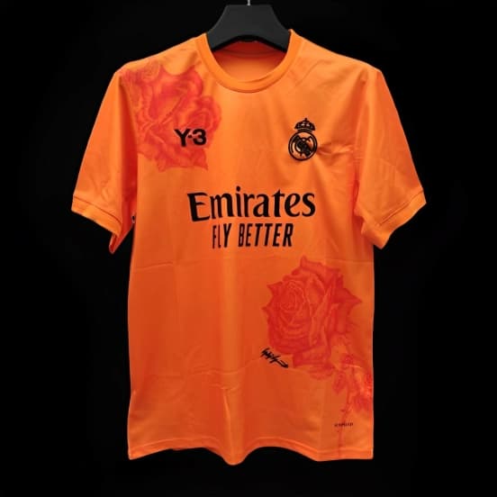 24/25 Real Madrid x Yamamoto Orange Jersey — jersey