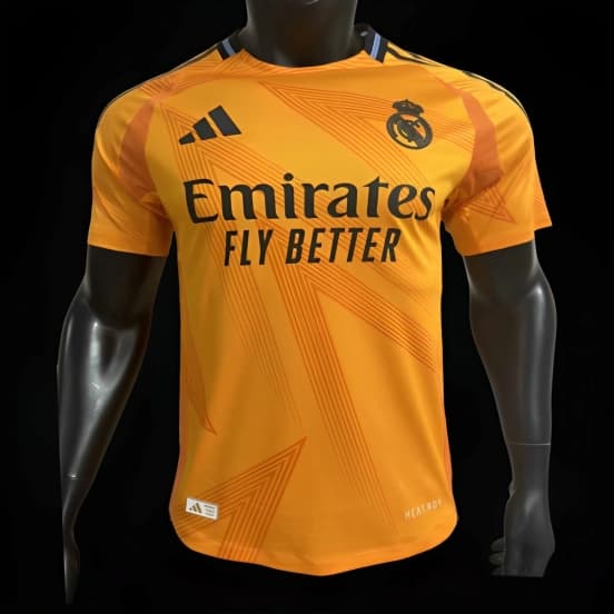Player Version 24/25 Real Madrid Away Orange Jersey — jersey