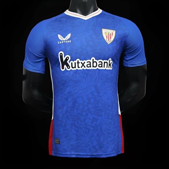 Player Version Athletic Bilbao Away Blue Jersey — Athletic Club