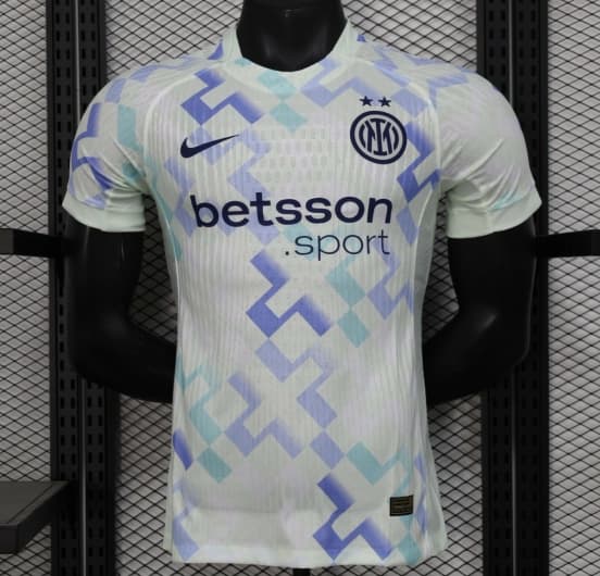 Player Version 25/26 Inter Milan Away Jersey Without Sponsor — Inter de Milán
