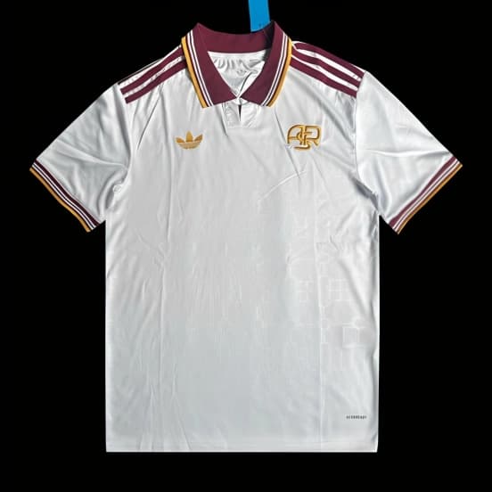 25/26 Roma WHITE Jersey — Associazione Sportiva Roma