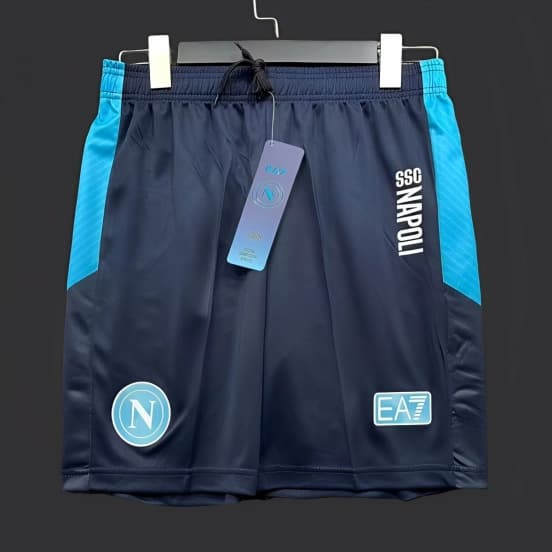 25/26 Napoli Blue Training Shorts — SSC Napoli