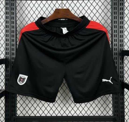 2026 Mens Austria World Cup Home Shorts — Selección de fútbol de Austria