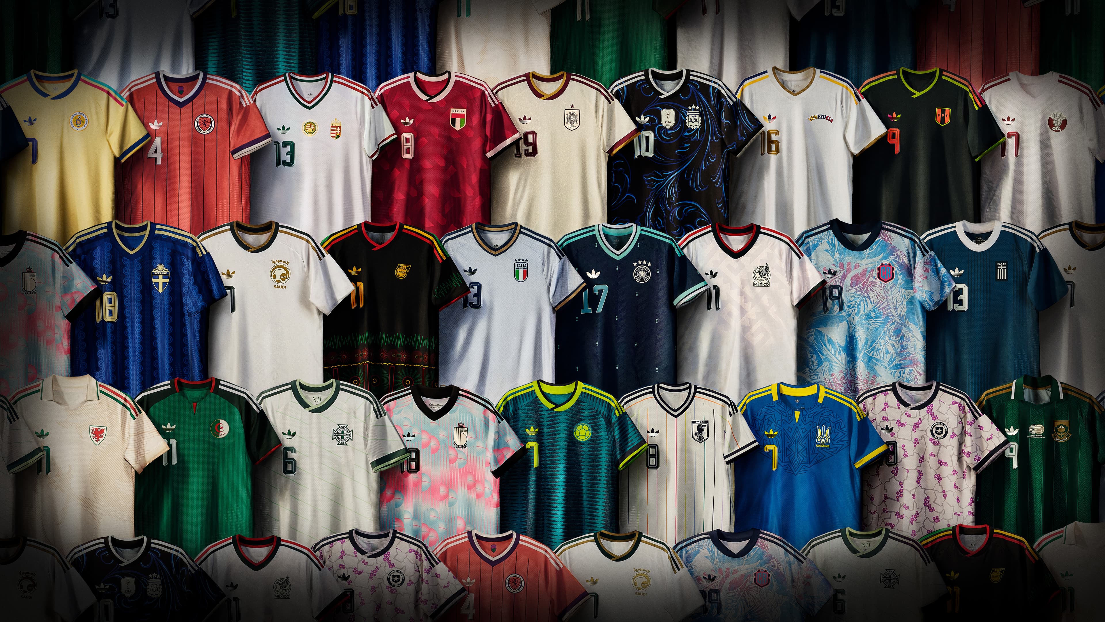 Camisetas Mundial 2026, fotografía editorial